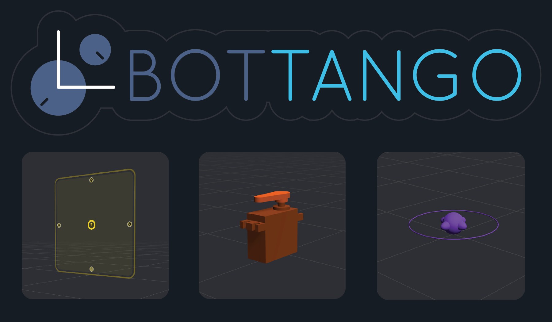 Bottango Merch - Stickers and Pin